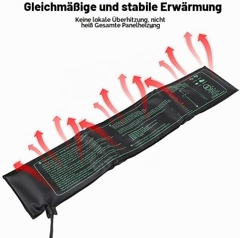 Set aus Setzling-Wärmematte und Digitalem Thermostat, Warmes Hydrokultur-Heizkissen für die Keimung,