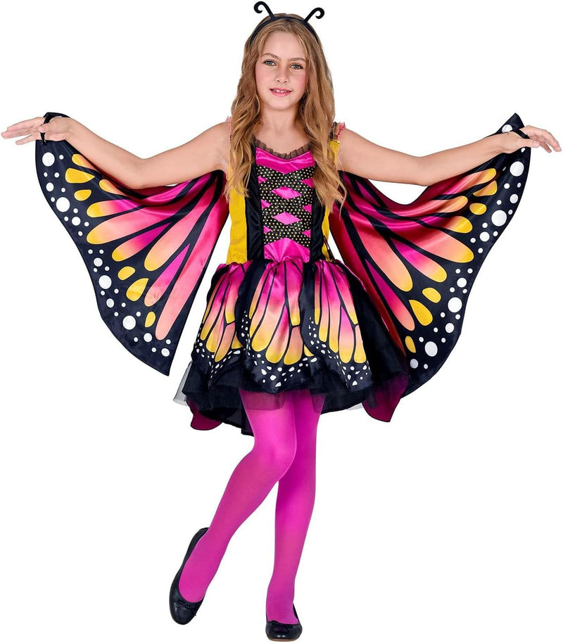 "BUTTERFLY" (tutu dress, wings, antennas) - (140 cm / 8-10 Years), 140