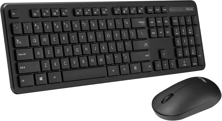 ASUS Kabellose Tastatur und Maus Set CW100 Schwarz Copilot+