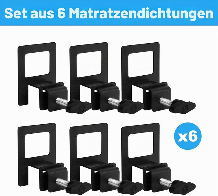 rutschfeste Matratzendichtungen für Bettgestell, 6 Stück Matratzenhalter an Ort und Stelle, rutschfe