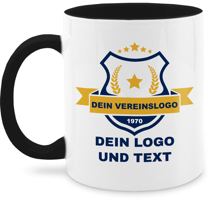 Tasse Tassen 325ml - Foto Bild - Vereinslogo Geschenk Verein mit eigenem Logo und Text selbst gestal