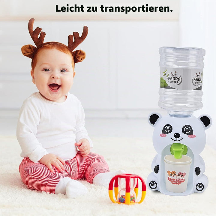 Mini-Wasserspender-Spielzeug, Niedliches Cartoon-Tier-Design, Trinkbrunnen, Leben, Spielszene, Model