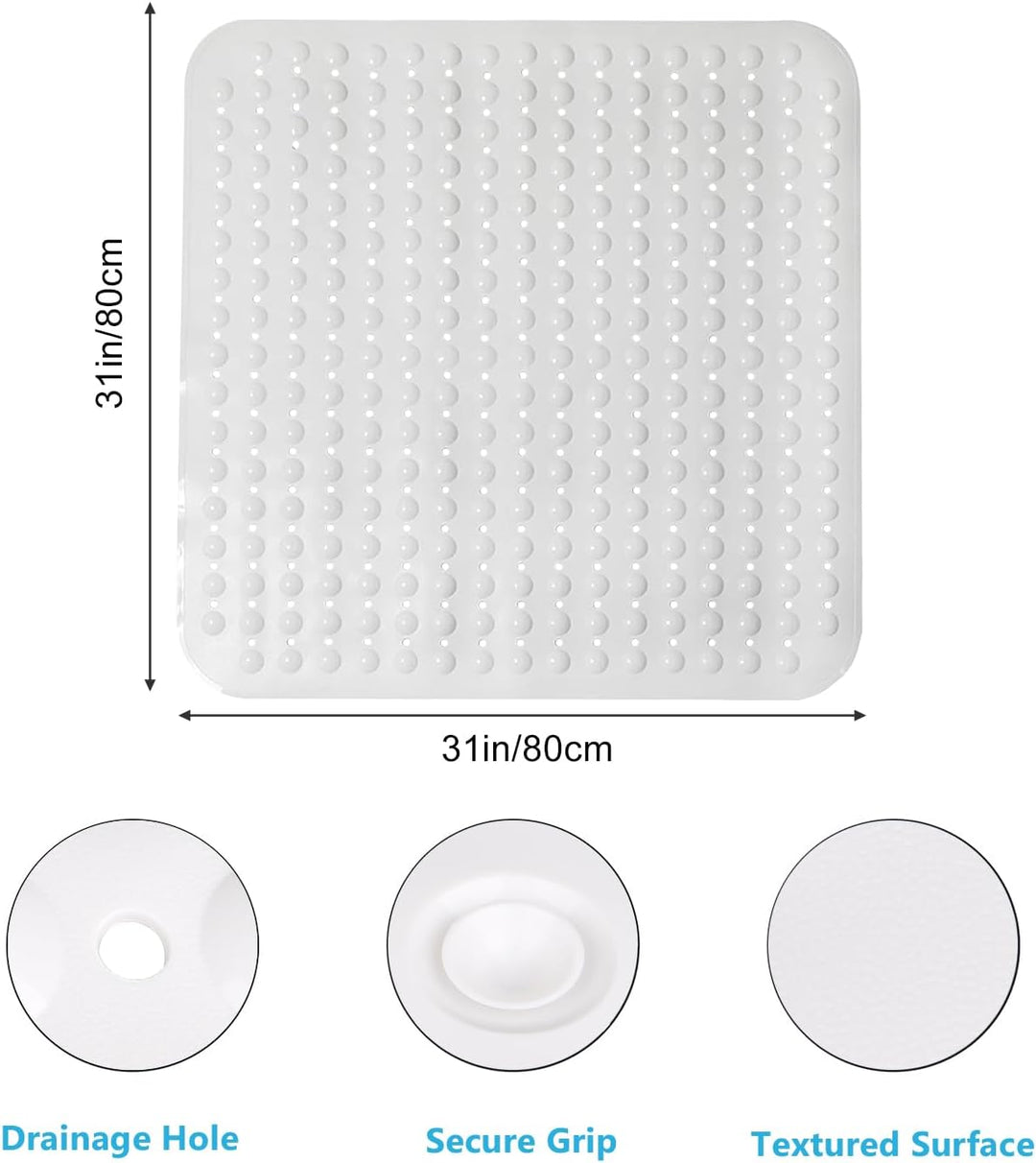 Duschmatte rutschfest Antirutschmatte Dusche: 80 x 80 cm Duscheinlage Duschwanneneinlage Rutschmatte