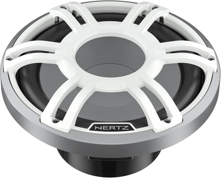 Hertz HMS 10 S2-LD-SW.1-25 cm Passiv Subwoofer mit 600 Watt (RMS: 300 Watt) - weiss