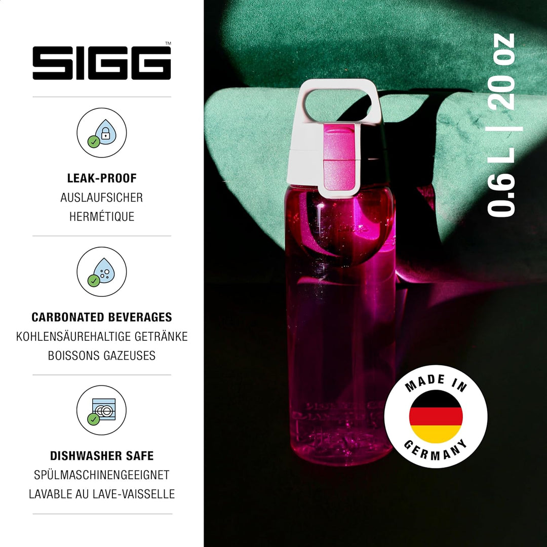SIGG - Tritan Trinkflasche - Total Color ONE ONE - Für Kohlensäurehaltige Getränke Geeignet - Spülma