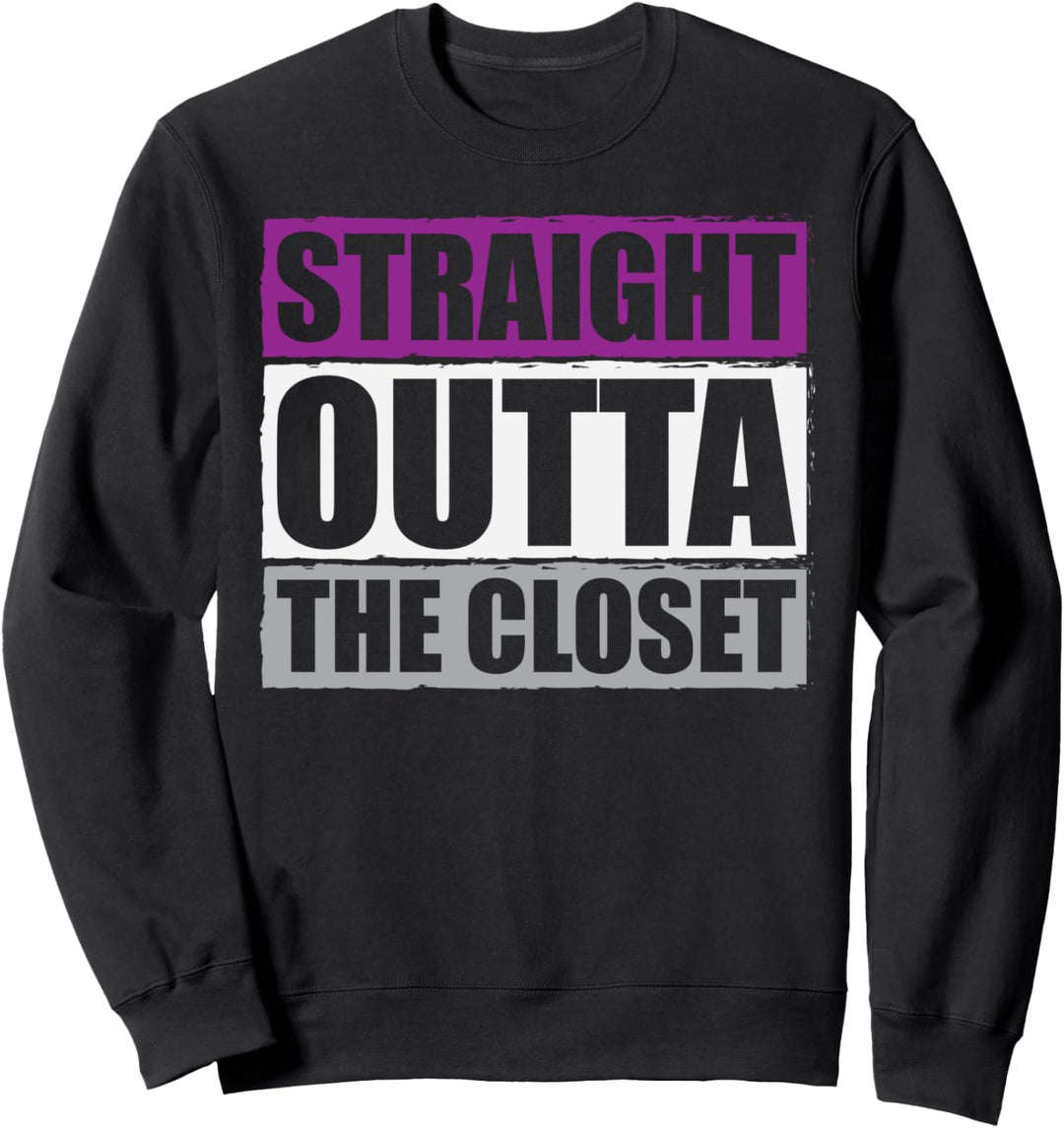 Genderfluid Queer CSD LGBTQIA Geschenk Lustiges Asexuell Sweatshirt