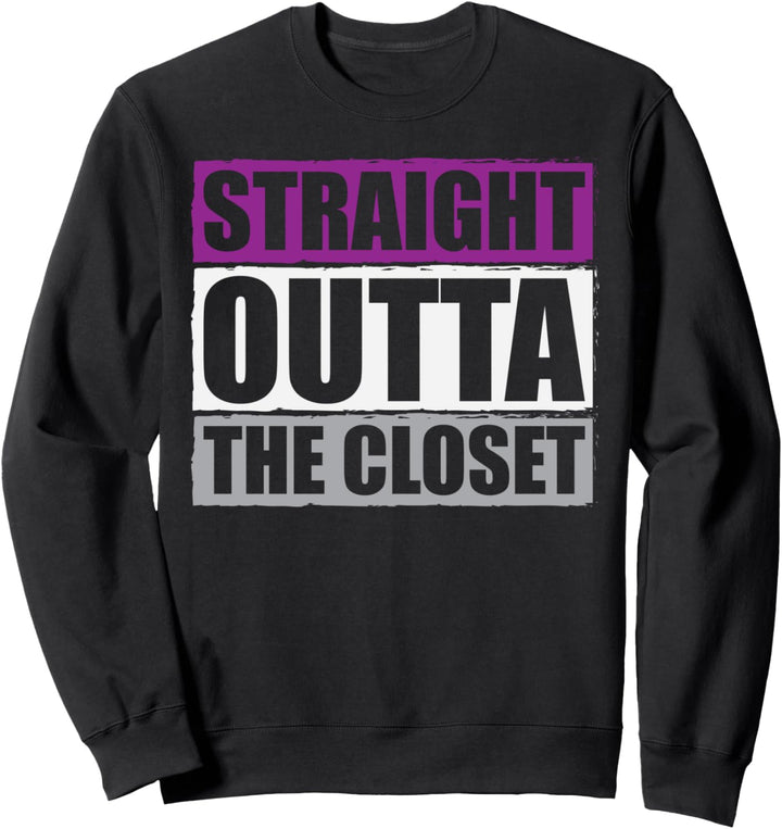 Genderfluid Queer CSD LGBTQIA Geschenk Lustiges Asexuell Sweatshirt