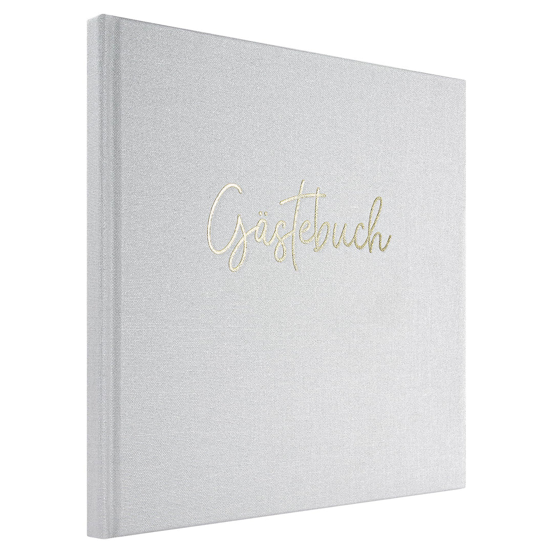 DeinWeddingshop Gästebuch Hochzeit Hochzeitsgästebuch Brautpaar Gästebücher Taufe Geburtstag | Leine
