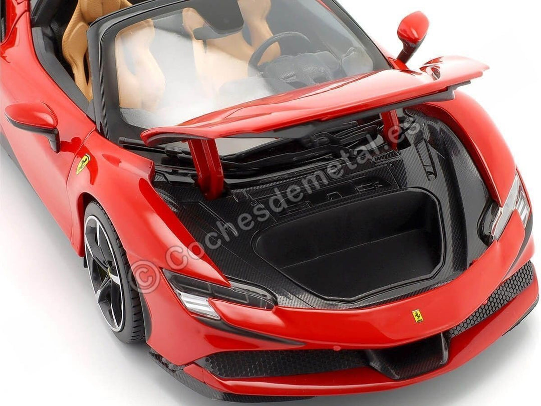Bburago - Sammlermodell, 18016CAR, Rosso Corsa 322