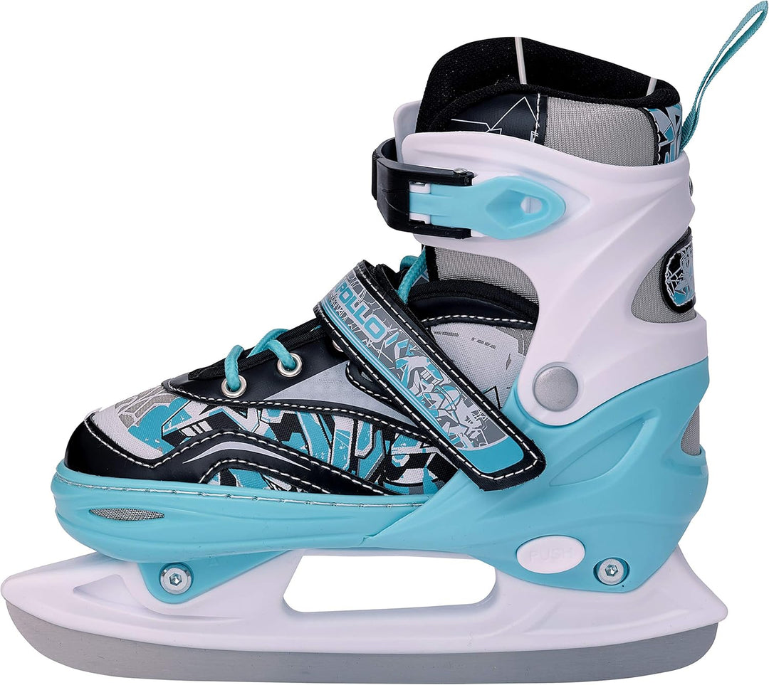 Apollo Ice Skates X Pro | verstellbare Schlittschuhe für Damen, Kinder und Jugendliche | schicke Eis