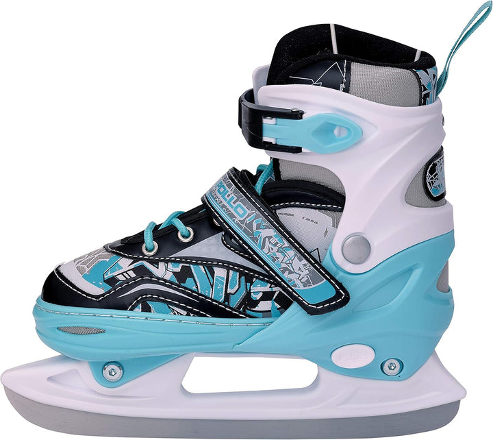 Apollo Ice Skates X Pro | verstellbare Schlittschuhe für Damen, Kinder und Jugendliche | schicke Eis