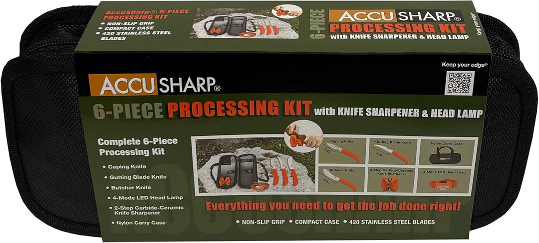 Accusharp Zerwirk-Set, 5-tlg. in Tasche