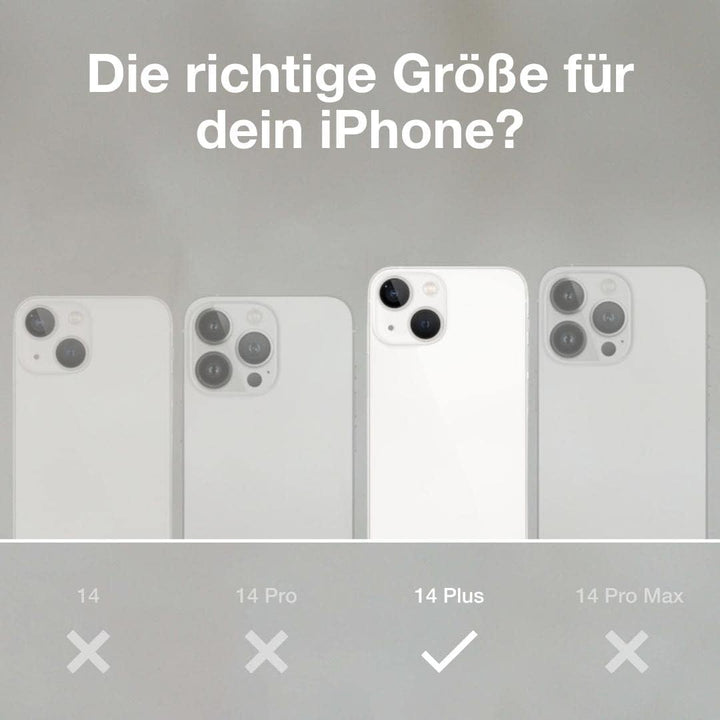 Woodcessories - Handyhülle kompatibel mit iPhone 14 Plus Hülle Holz, Echtholz - EcoSlim Case (Walnus