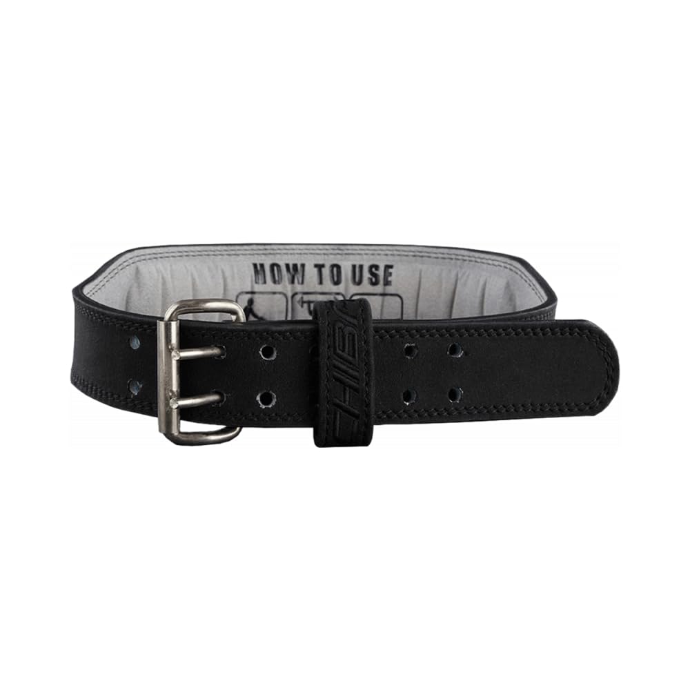 Chiba Ledergürtel Black/Black L, Black/Black L