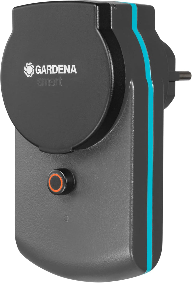 Gardena smart Power Zwischenstecker: Schaltbarer Verbindungsstecker für den Aussenbereich zur Einbin