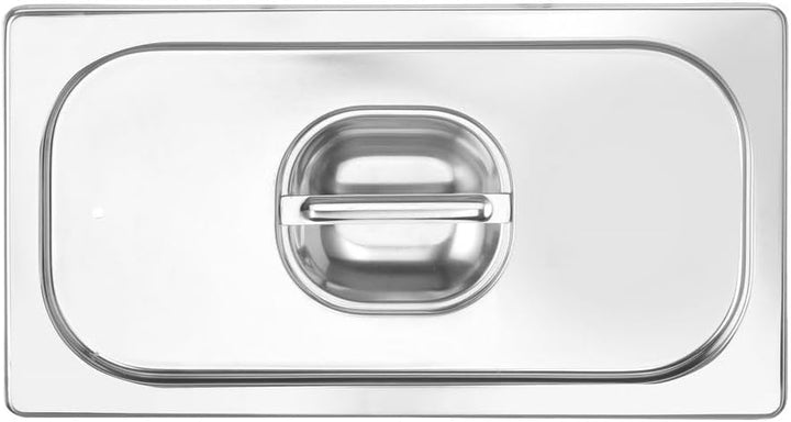 HENDI Gastronorm Deckel, für Gastronormbehälter, Temperaturbeständig von -40° bis 300°C, Silikonrand