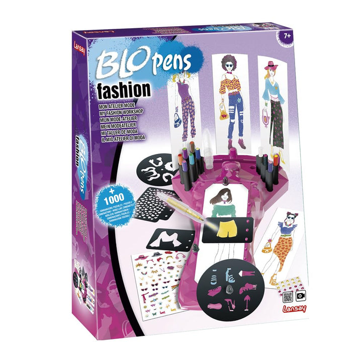 Lansay Blopens Fashion - Mein Modeatelier - Zeichnungen und Färbung - Ab 7 Jahren - Lansay