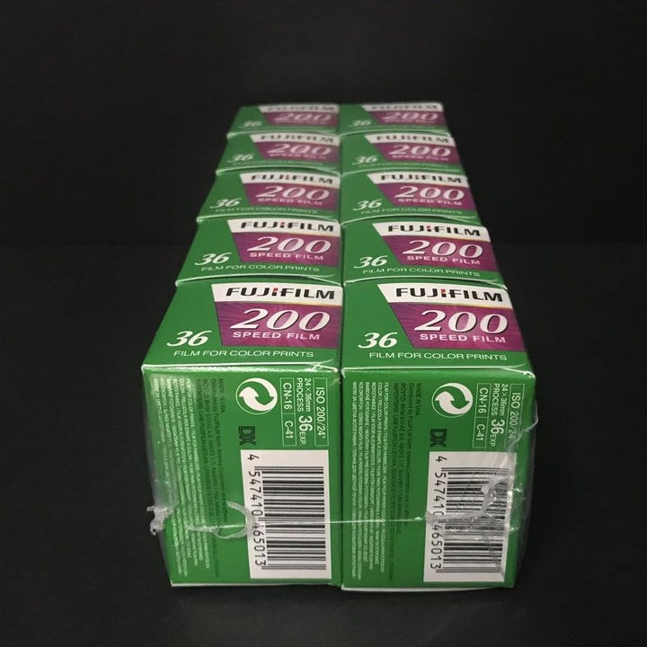 Fujifilm – C200 Fotofilm, 35 mm, 36 Aufnahmen, 10 Stück Packung