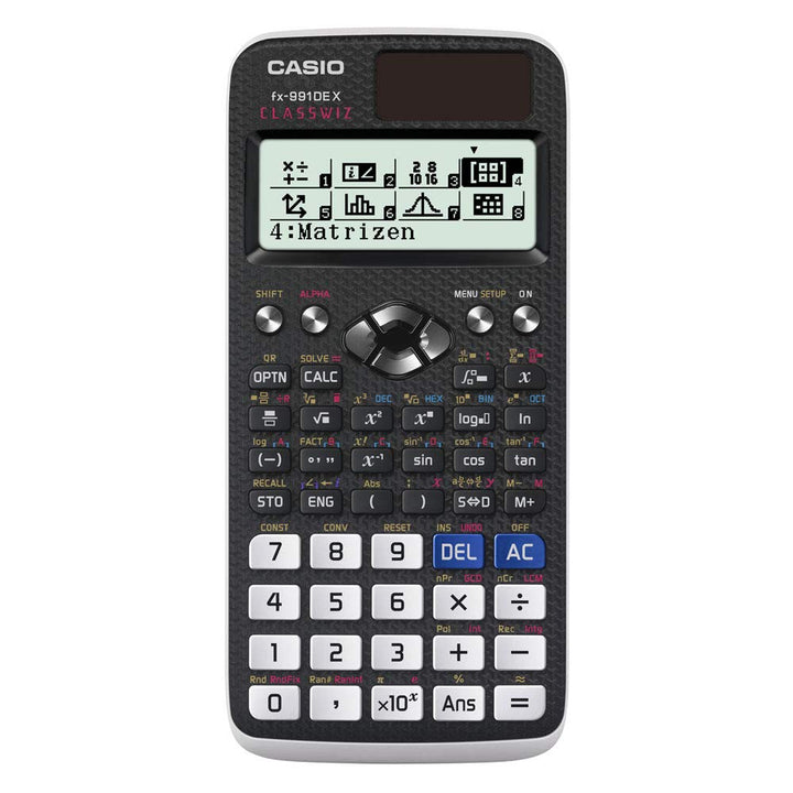 Casio FX-991DE X ClassWiz Scientific Calculator with Natural Display ClassWiz Rechner Single