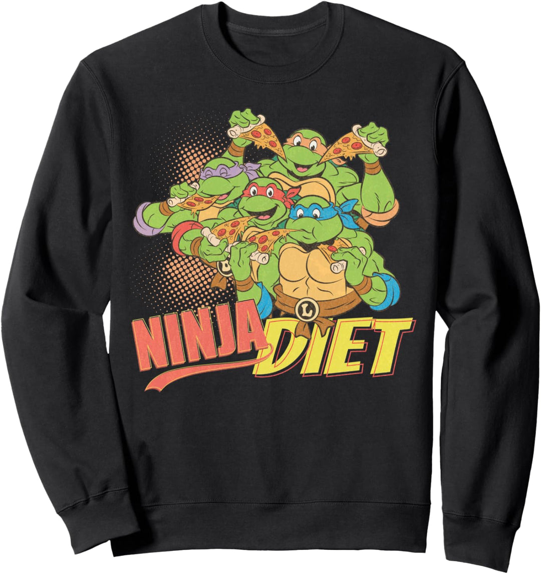 Teenage Mutant Ninja Turtles Gruppe Ninja Diät Sweatshirt