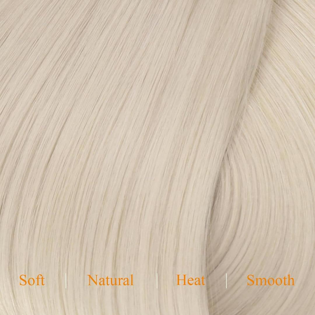Easyouth Clip Extensions Echthaar Blond Clip in Haarverlangerung Remy Echthaar Clip in Haar Extensio