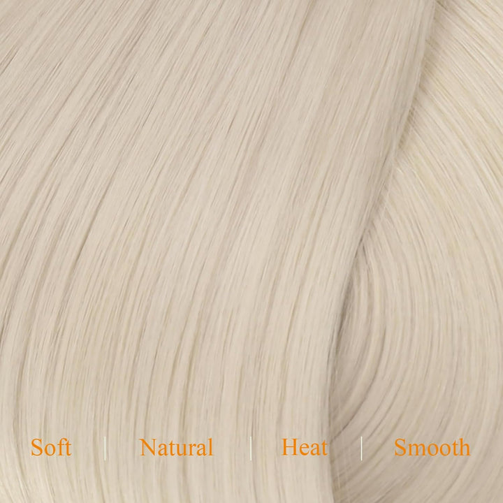 Easyouth Clip Extensions Echthaar Blond Clip in Haarverlangerung Remy Echthaar Clip in Haar Extensio