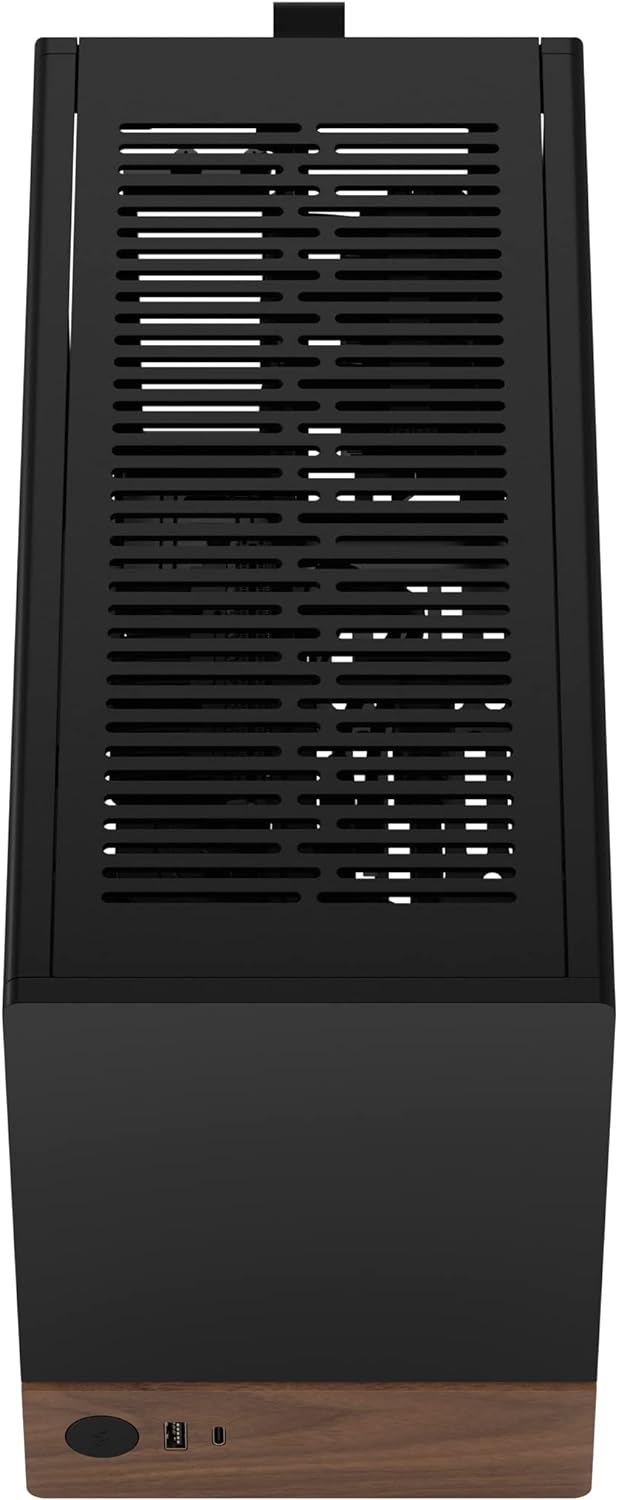 Fractal Design Terra Graphite - Wood Walnut Front Panel - Small Form Factor - mITX Gaming case – PCI