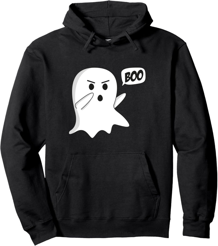 Boo niedliches Gespenst Geist Pullover Hoodie