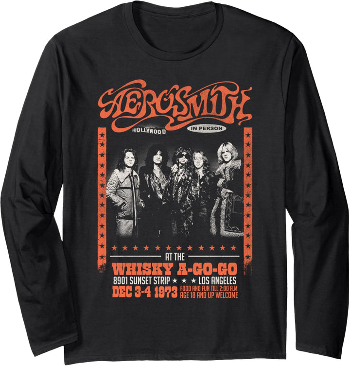 Aerosmith - Whisky zum Mitnehmen Langarmshirt