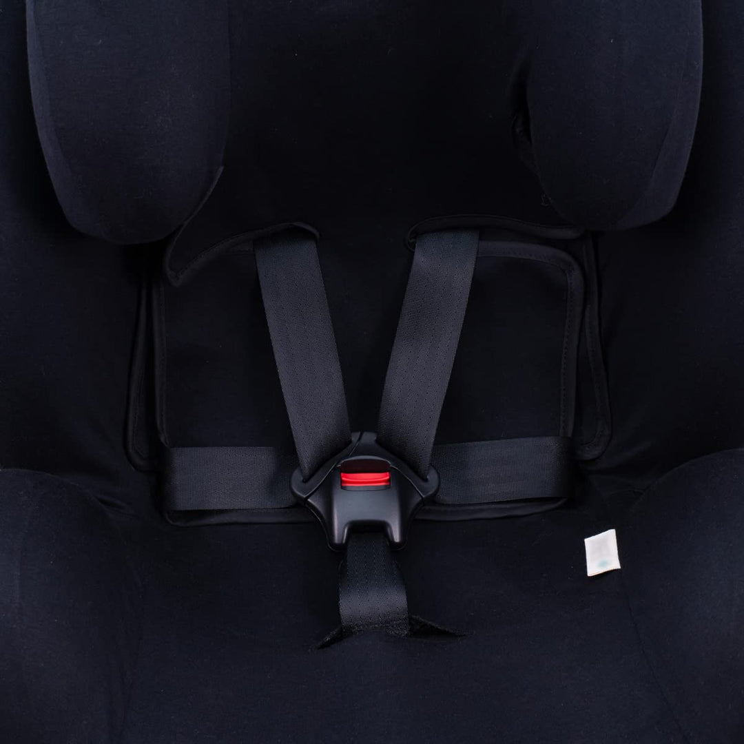 JYOKO Kids Bezug für Autositz Kompatibel mit Joie Stages, Every Stages, aus Baumwolle (Black Series)