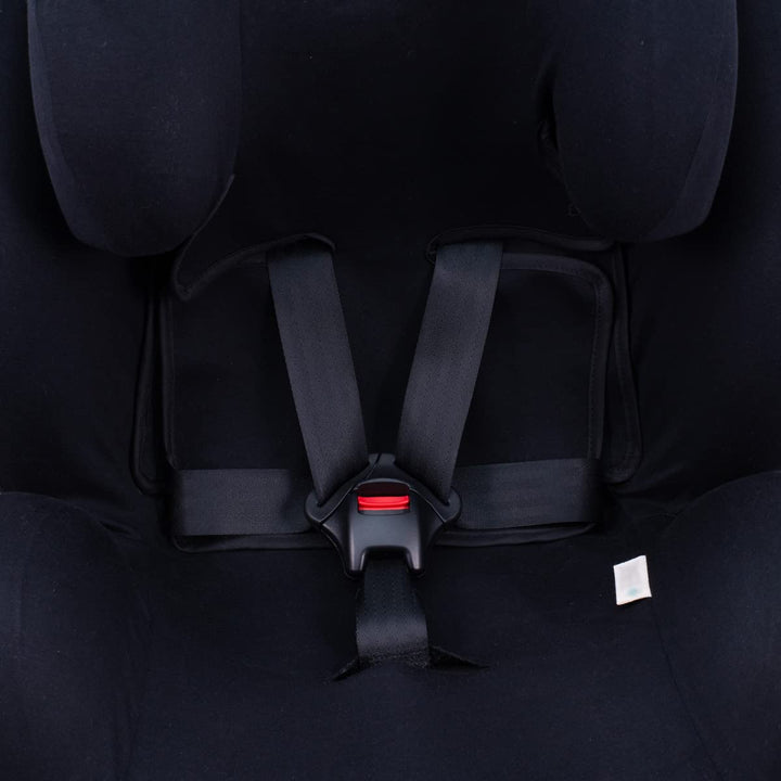 JYOKO Kids Bezug für Autositz Kompatibel mit Joie Stages, Every Stages, aus Baumwolle (Black Series)