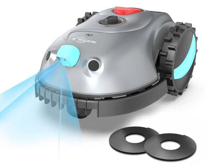 V100 Mähroboter ohne Begrenzungskabel, mit Vision-Navigation, Hindernisvermeidung(150 Arten), 4,0 Ah