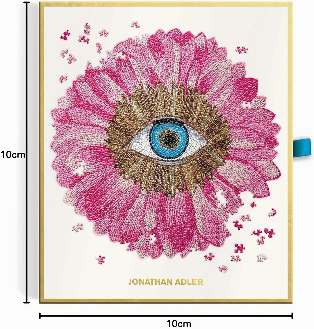 Galison 9780735371477 Jonathan Adler Petals 750 Piece Shaped Puzzle