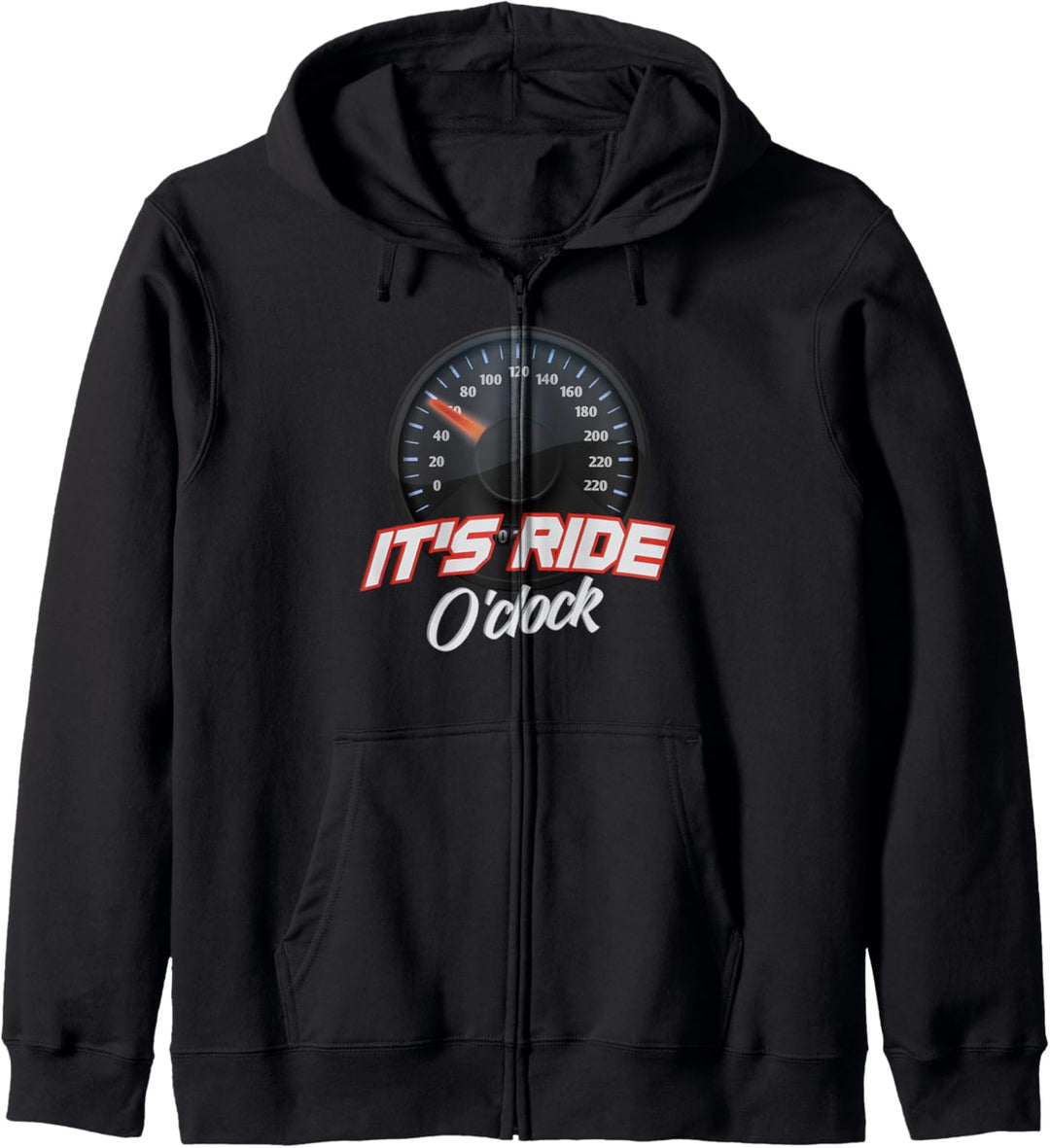 Es ist Ride O'Clock Car Racer Auto-Rennsport-Enthusiast Auto Kapuzenjacke