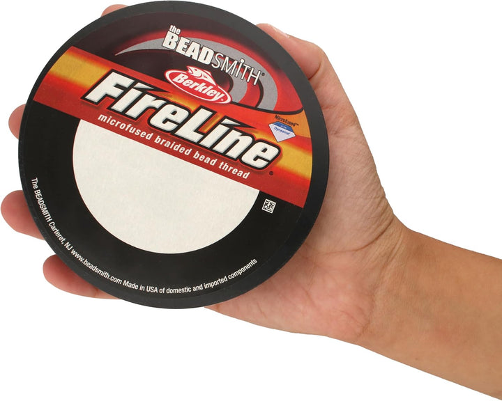 6Lb Fireline Smoke Pre Waxed Beading Thread .006In 0.15mm Diameter 125 Yard 6lb,125 yard Rauchgrau 1