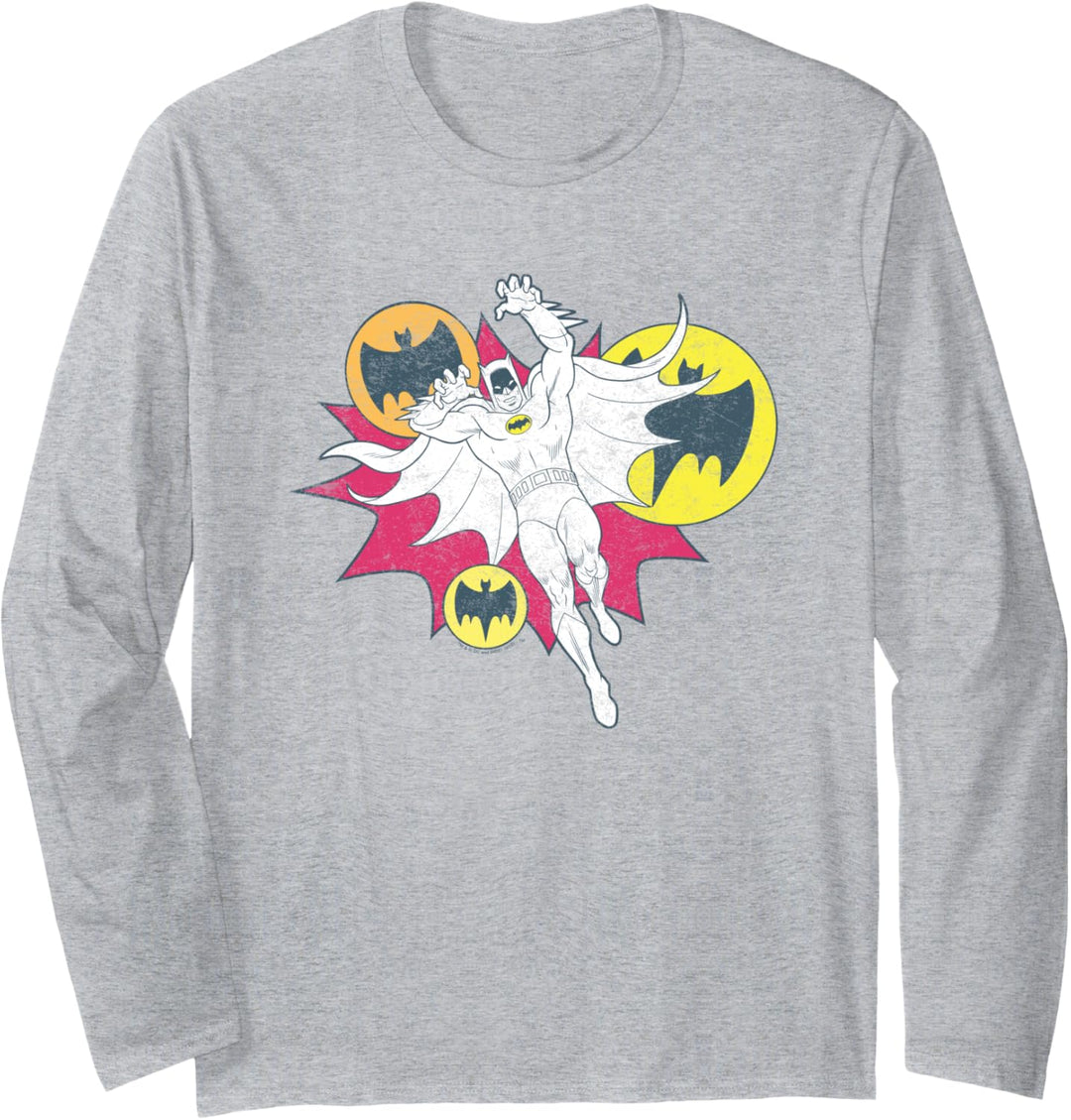 Batman Classic TV Series Bat Claws Langarmshirt