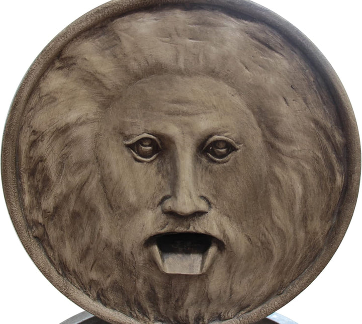 Köhko Wasserspeiele Bocca Della Verità-Wahrheit springbrunnen für Zimmen Terrase Indoor Outdoor Mund