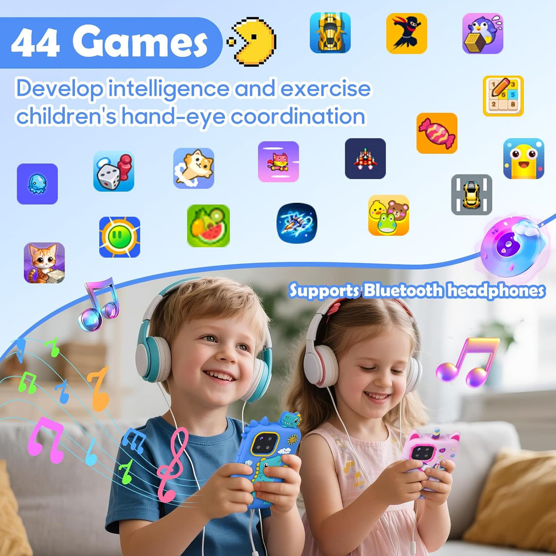 Kindertelefon für Jungen, Dinosaurier-Handy-Spielzeug für 3-8 Jahre alte Jungen, Kinder-Handy-Spielz