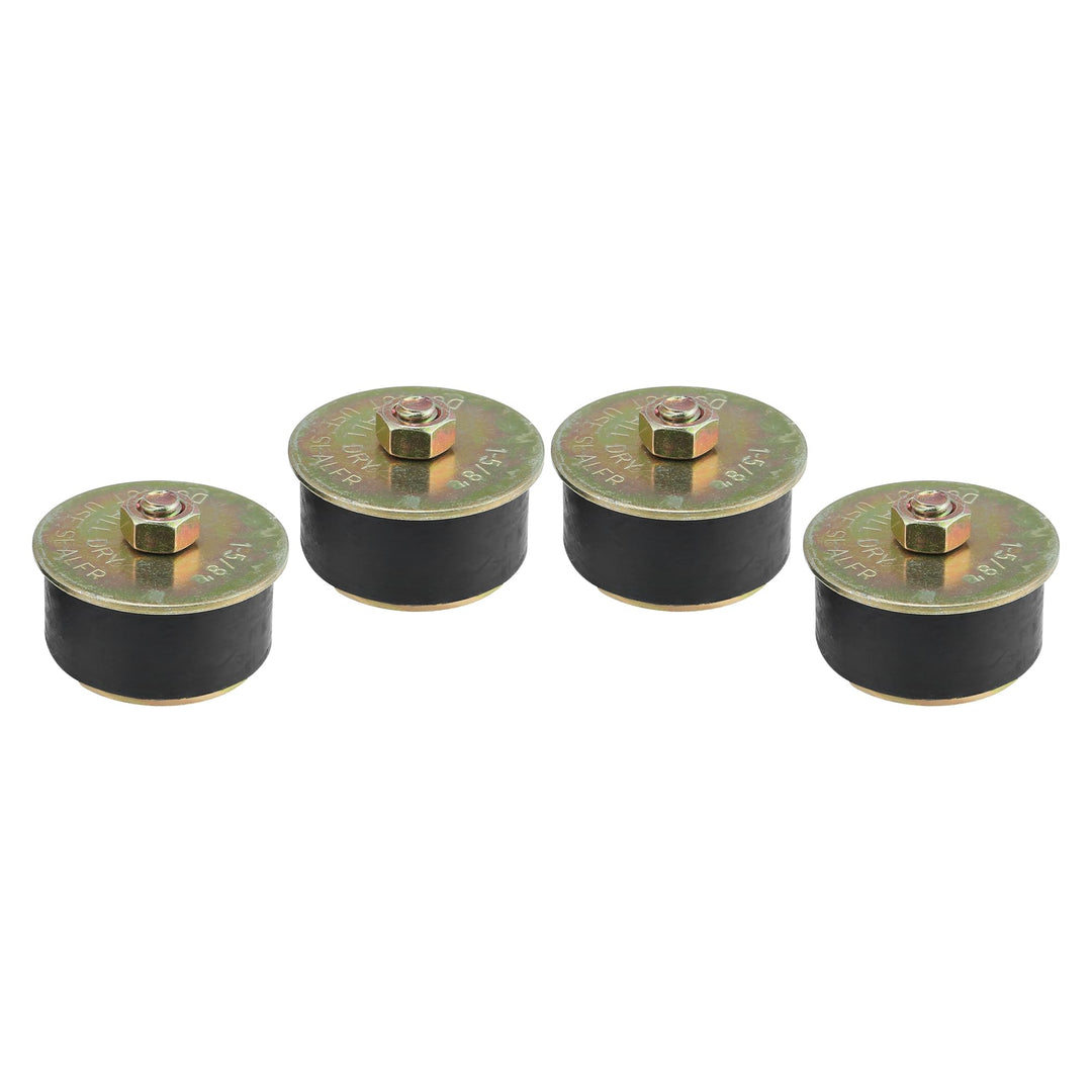 X AUTOHAUX 4 Stk Auto Frost Gummi Expansionsstopfen passend 1-5/8" bis 1-3/4" 41mm-44mm