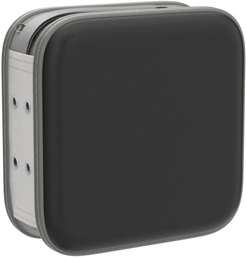 alavisxf xx CD Tasche, 48 DVD Tasche Hartplastik CD Taschen Aufbewahrung Schutzhülle DVD Lagerung CD