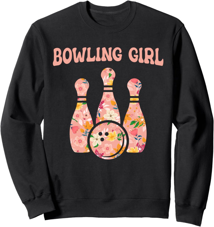 Bowling Pins - Bowlen Bowler Bowling Sweatshirt