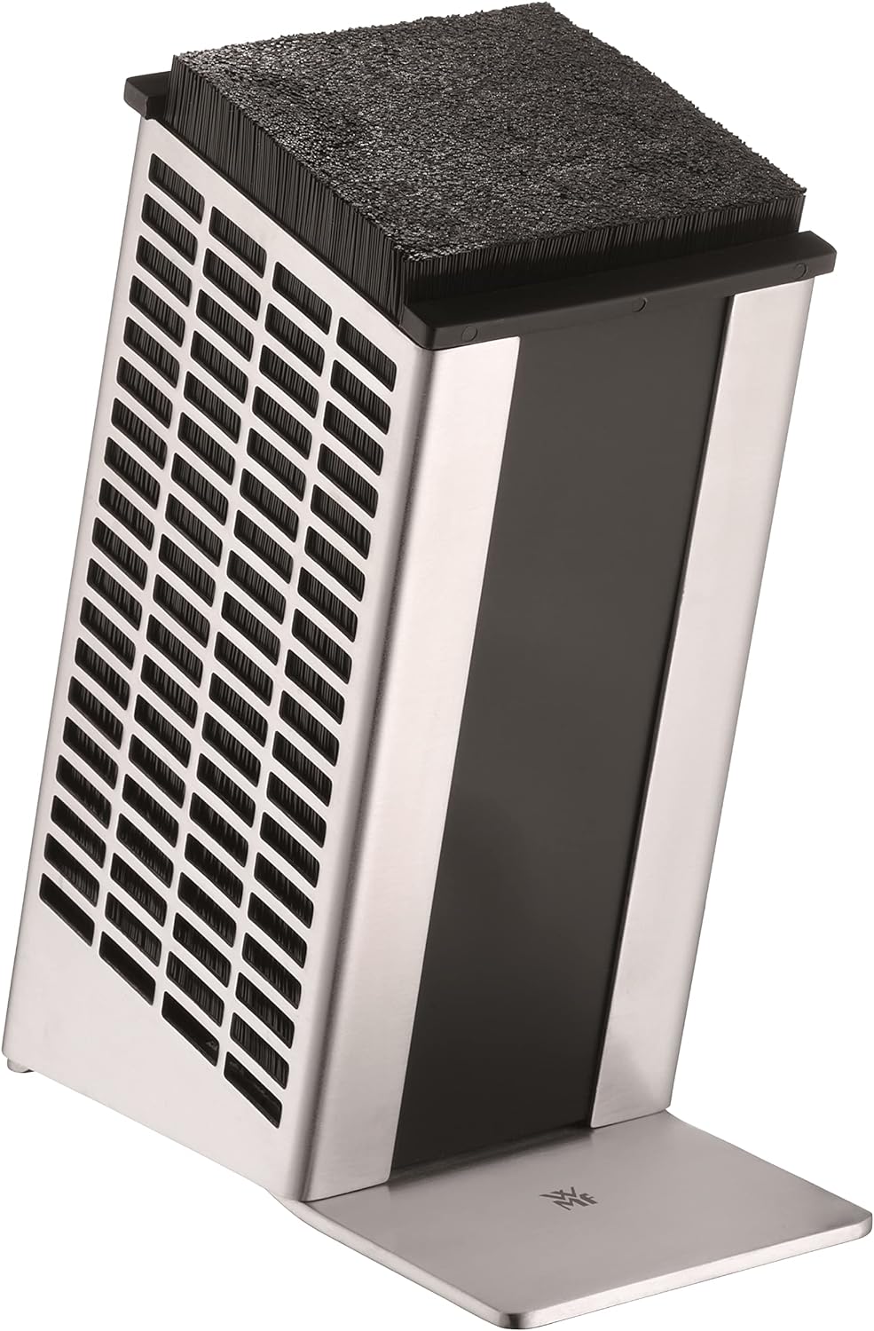 WMF Messerblock ohne Messer aus Edelstahl unbestück leer für 5-6 Messer mit