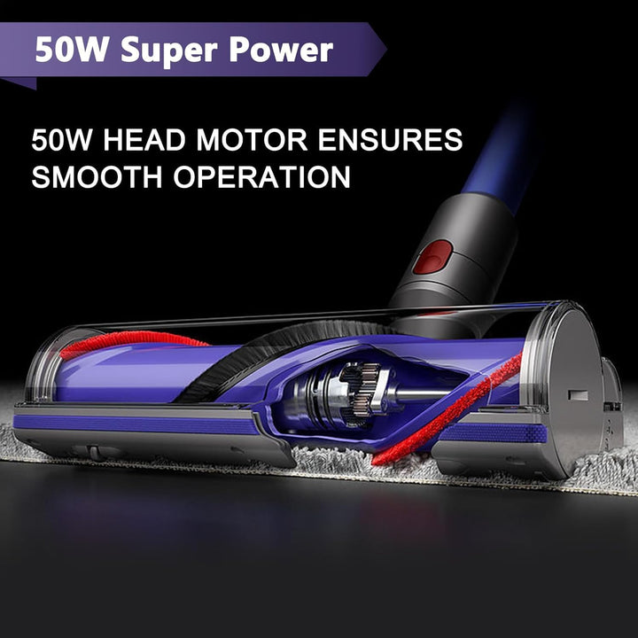 Bürste Kompatibel mit Dyson V7 V8 V10 V11 V15 Staubsauger, Ersatzteile Bürstenkopf mit Direktantrieb