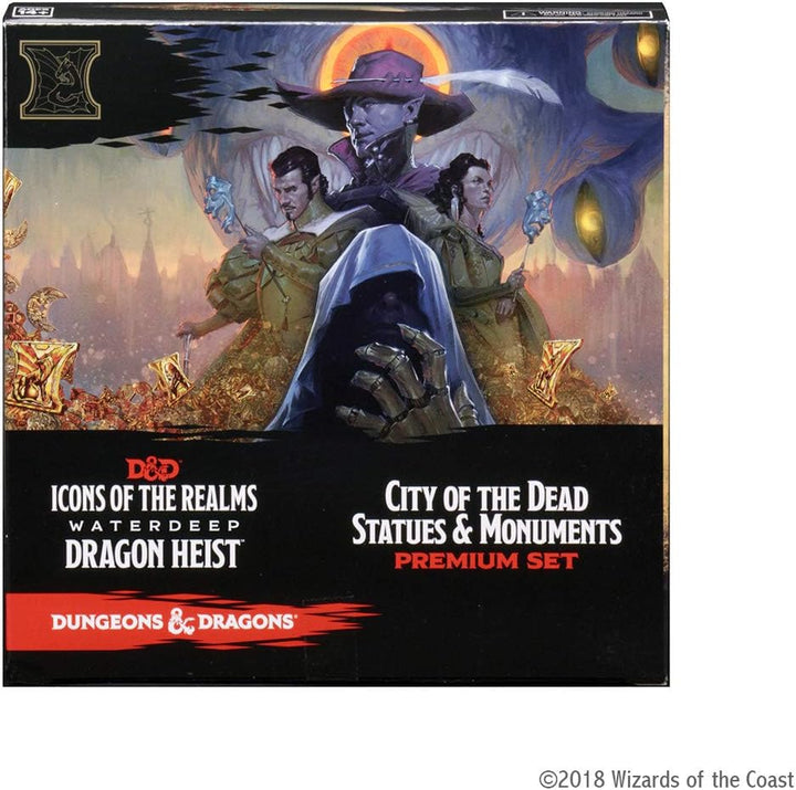 Rubie's WizKids D&D Icons of the Realms: Waterdeep Dragon Heist (8 ct. Standard), Booster Brick | Dn