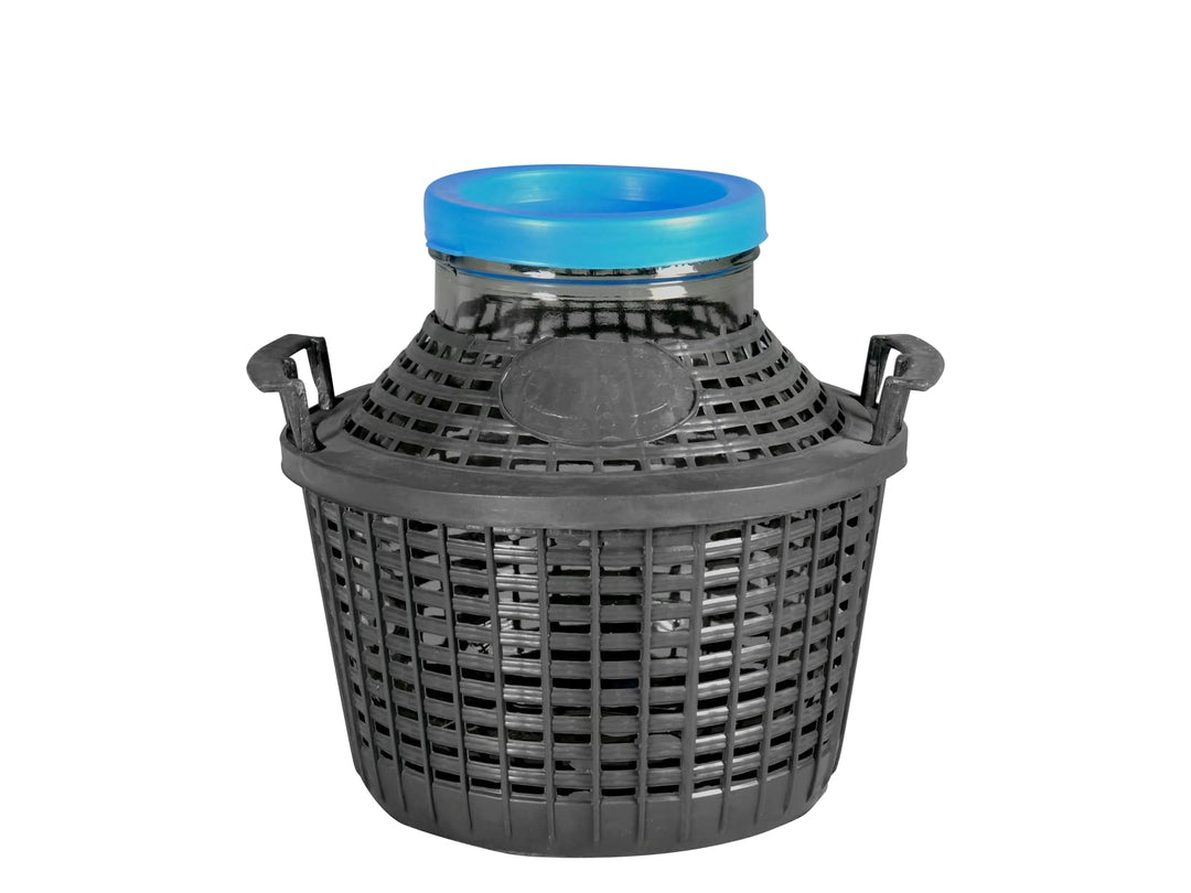 HOME Glasballon Wide Base mit Pp Lt05 Geschirr, Material, Multicolor, 5 Liter