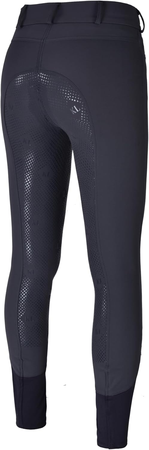 Kingsland Damen Reithose Silikon Vollbesatz KLKadi E-Tec schwarz 44 Beige, 44 Beige