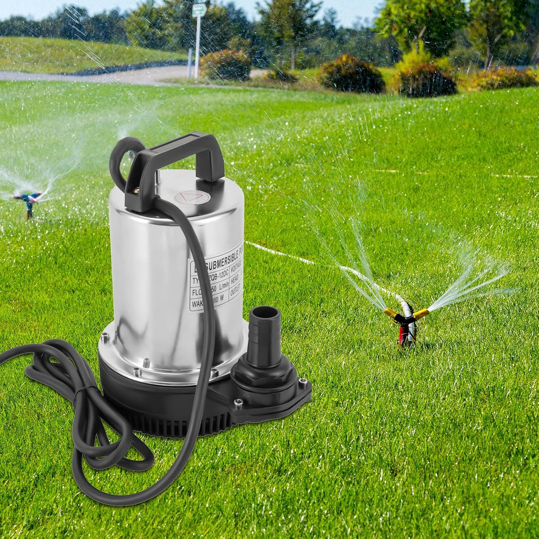 Gleichstrom Tauchpumpe, Edelstahl Tauchpumpe, Hochdruck Gleichstrom Wasserpumpe, 12 V, 160 W, Geeign