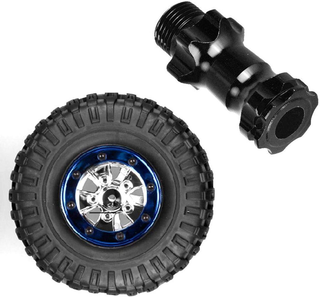 4 Stück RC Auto Sechskantnabe Verlängerungsadapter, 17mm Sechskant Radverlängerungsadapter Sechskant