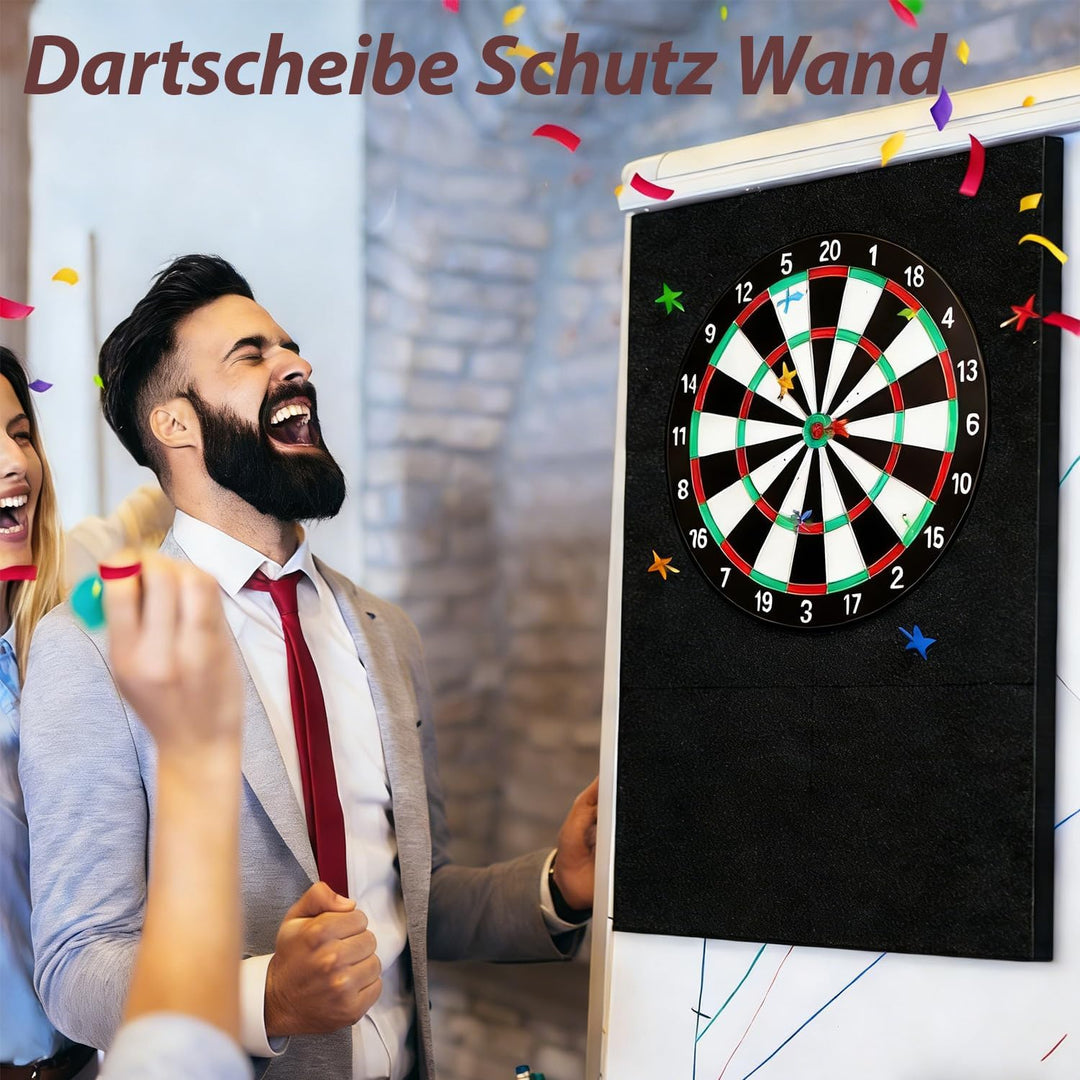 Dart Wandschutz Selbstklebend,Gespleisst Wandschutz Dartscheibe, Filz Dart Schutz Wand Schallschutz,