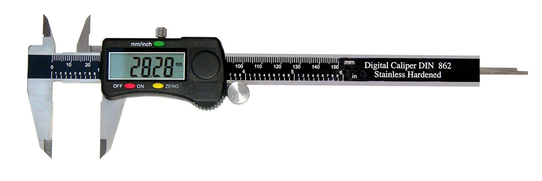 MIB Digital-Messschieber Schieblehre mit Rolle 150 mm: 150 mm